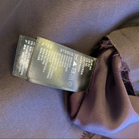 Lanvin x H&M Purple Silk Dress by Alber Elbaz - Picture 10 of 12